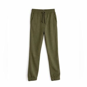 Men's Olive Green Fleece Joggers